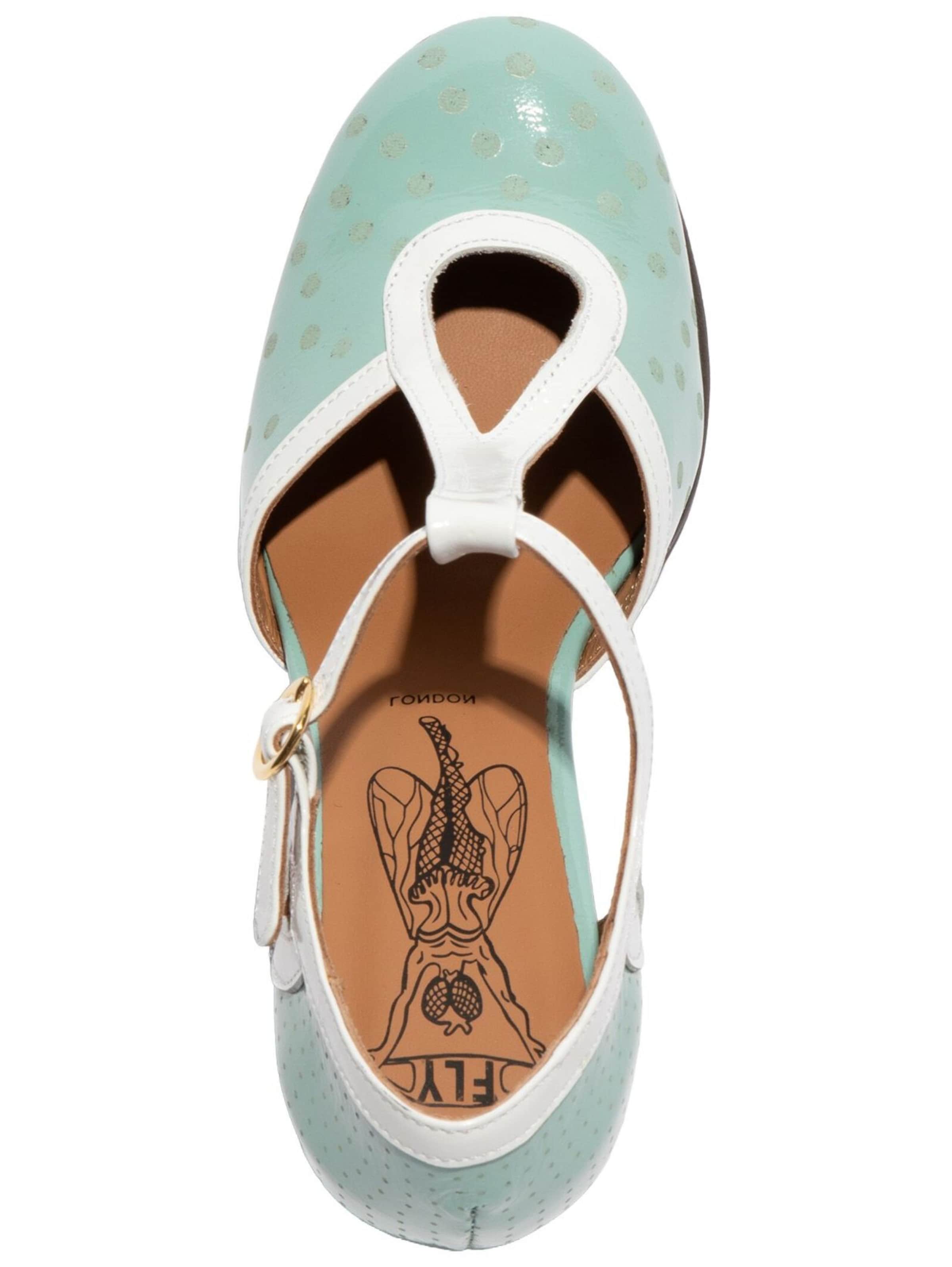 FLY LONDON Pumps in Grün