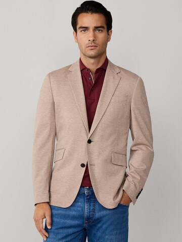 Hackett London Regular Fit Sakko in Beige: Vorderseite