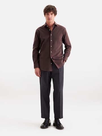 SEIDENSTICKER Regular fit Button Up Shirt in Red