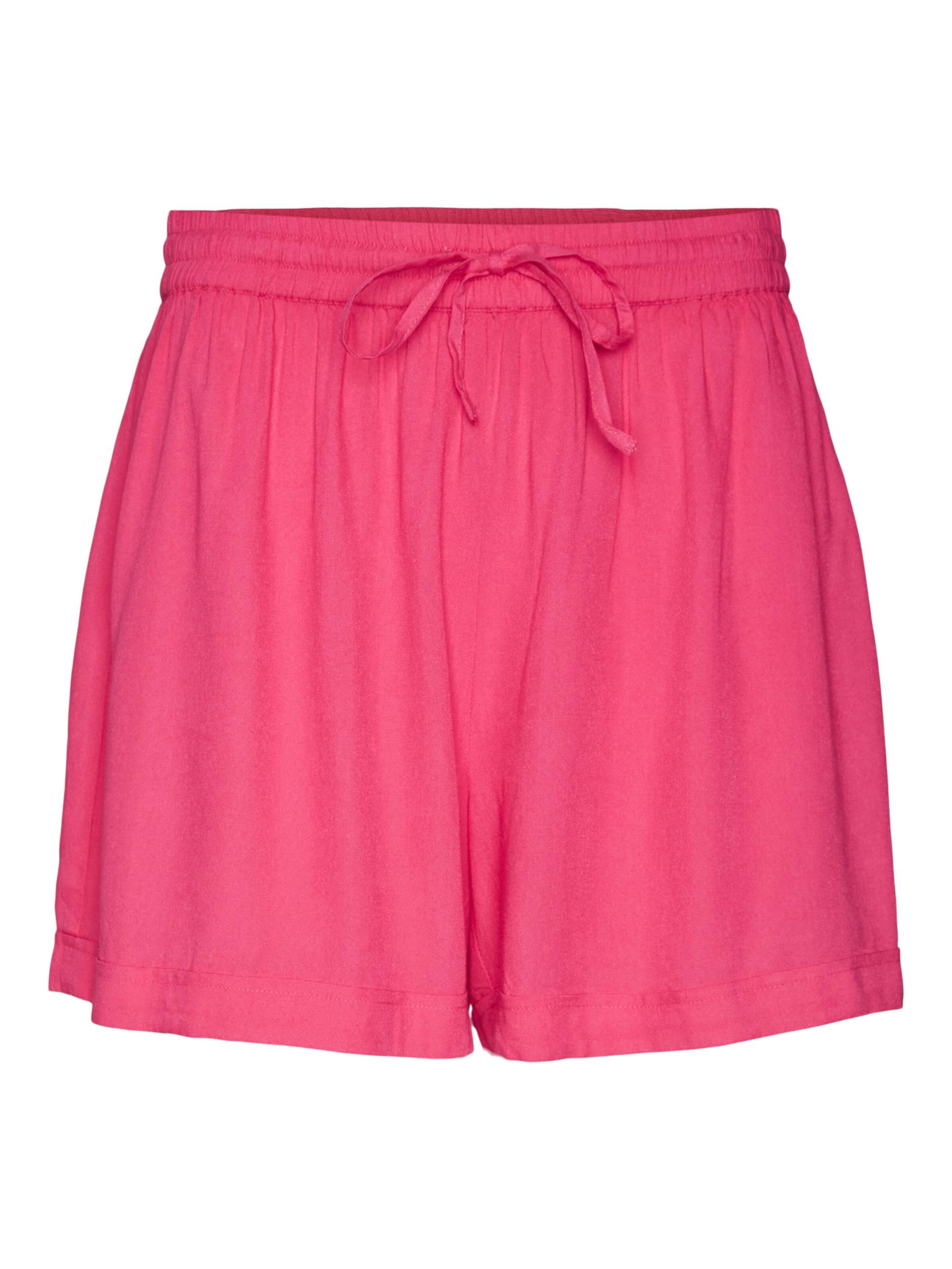 VERO MODA Regular Shorts 'BUMPY' in Pink: Vorderseite