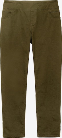 SHEEGO Regular Pants in Green: front