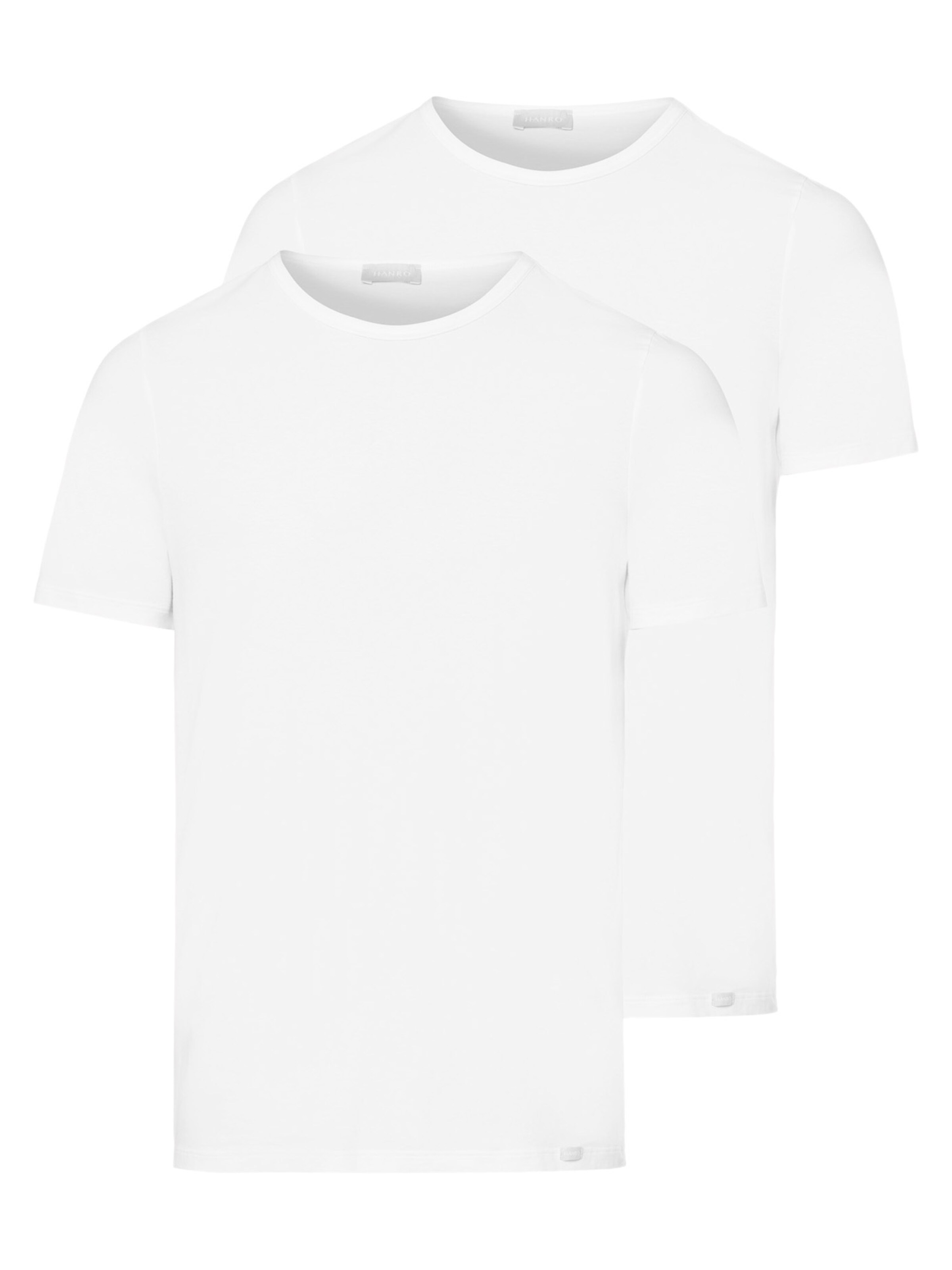 Hanro Undershirt 'Cotton Essentials' in White: front
