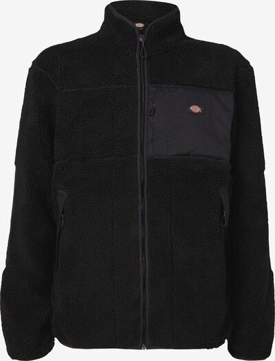 DICKIES Fleece jas 'Red Chute' in de kleur Navy / Geel / Rood / Zwart / Wit, Productweergave
