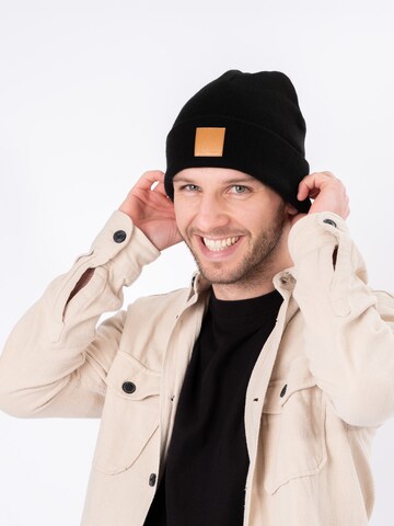 Occulto Beanie 'Luca' in Black: front