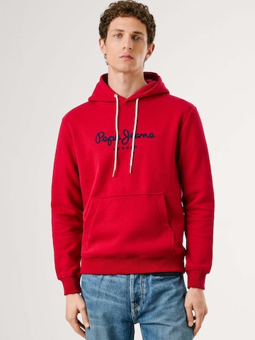 Sweat-shirt 'Macbeth' Pepe Jeans en rouge : devant