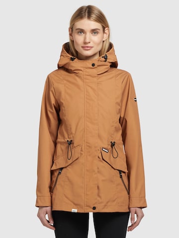 Parka di mezza stagione di khujo in beige