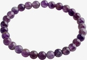 Pilgrim Bracelet 'POWERSTONE' in Purple: front