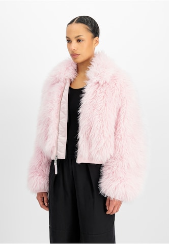 ALPHA INDUSTRIES - Casaco meia-estação em rosa: frente