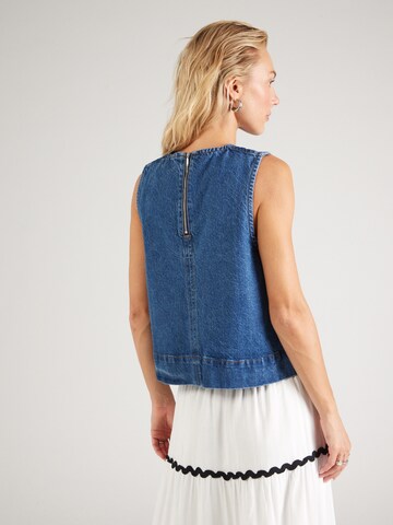 Global Funk Blouse 'Rihne' in Blauw