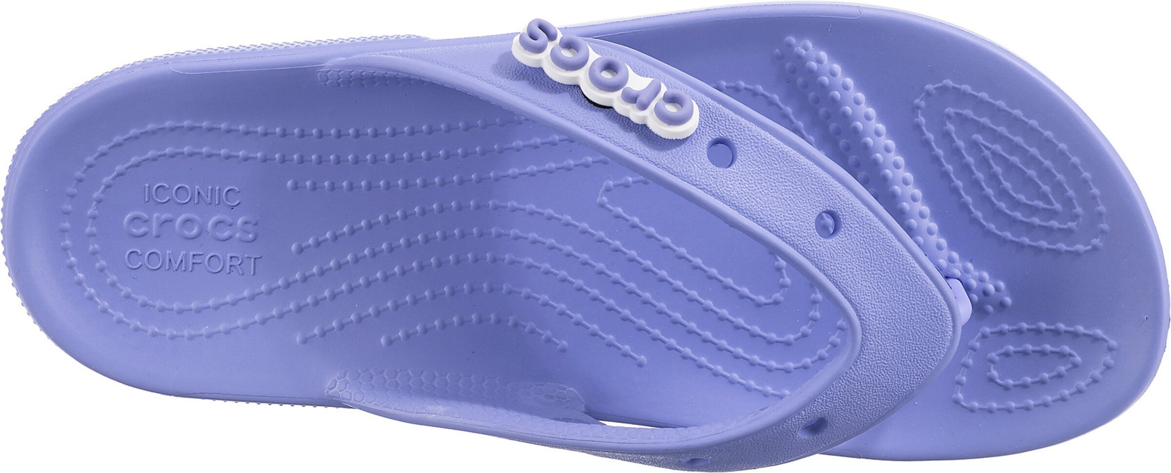Frauen Sandalen Crocs Zehentrenner in Violettblau - IN99307 Frauen Sandalen Crocs Zehentrenner in Violettblau - IN99307