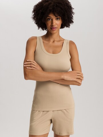 Hanro Top ' Sleep & Lounge ' in Beige: front