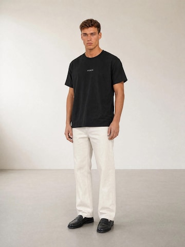 melns ARMIE T-Krekls 'The Alex Logo T-shirt - Black'