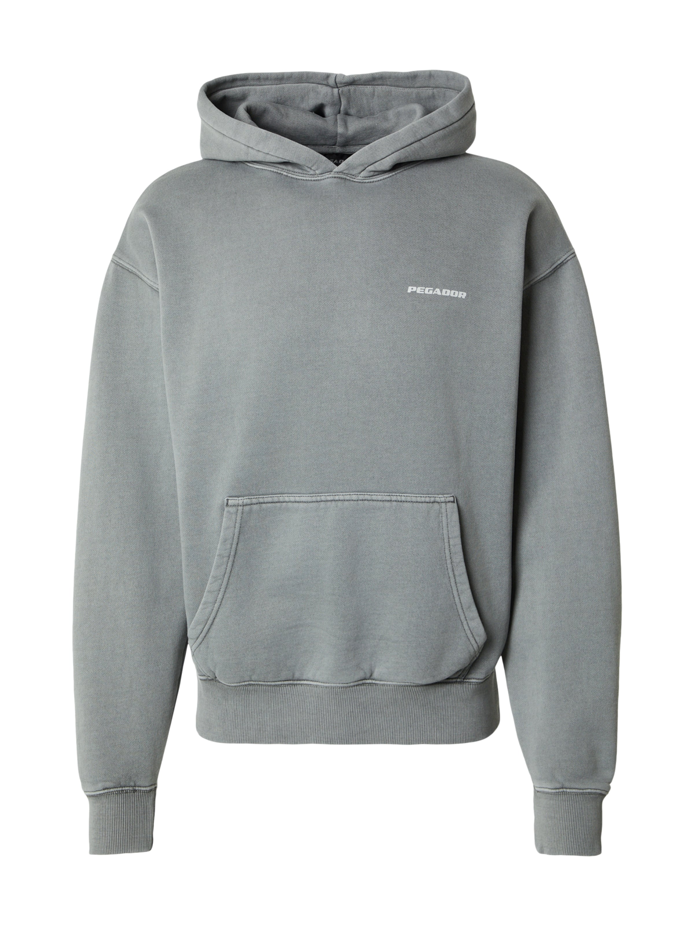 Pegador - Sweatshirt 'Bovec' em cinzento: frente
