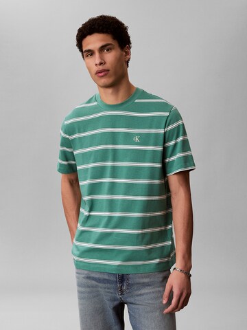 Calvin Klein Jeans Shirt in Green: front