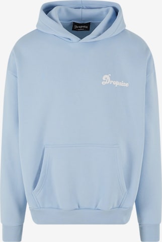 Sweat-shirt Dropsize en bleu : devant