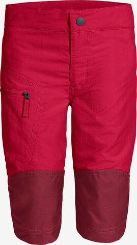 VAUDE Regular Outdoor broek in Rood: voorkant