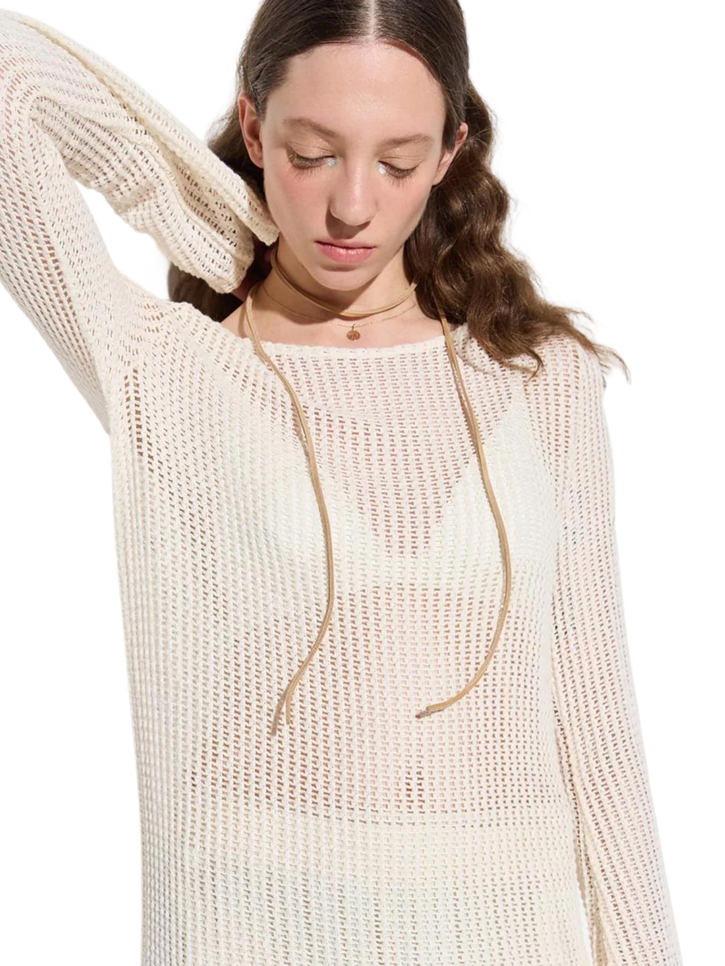 No Matter What Kleid in Weiß