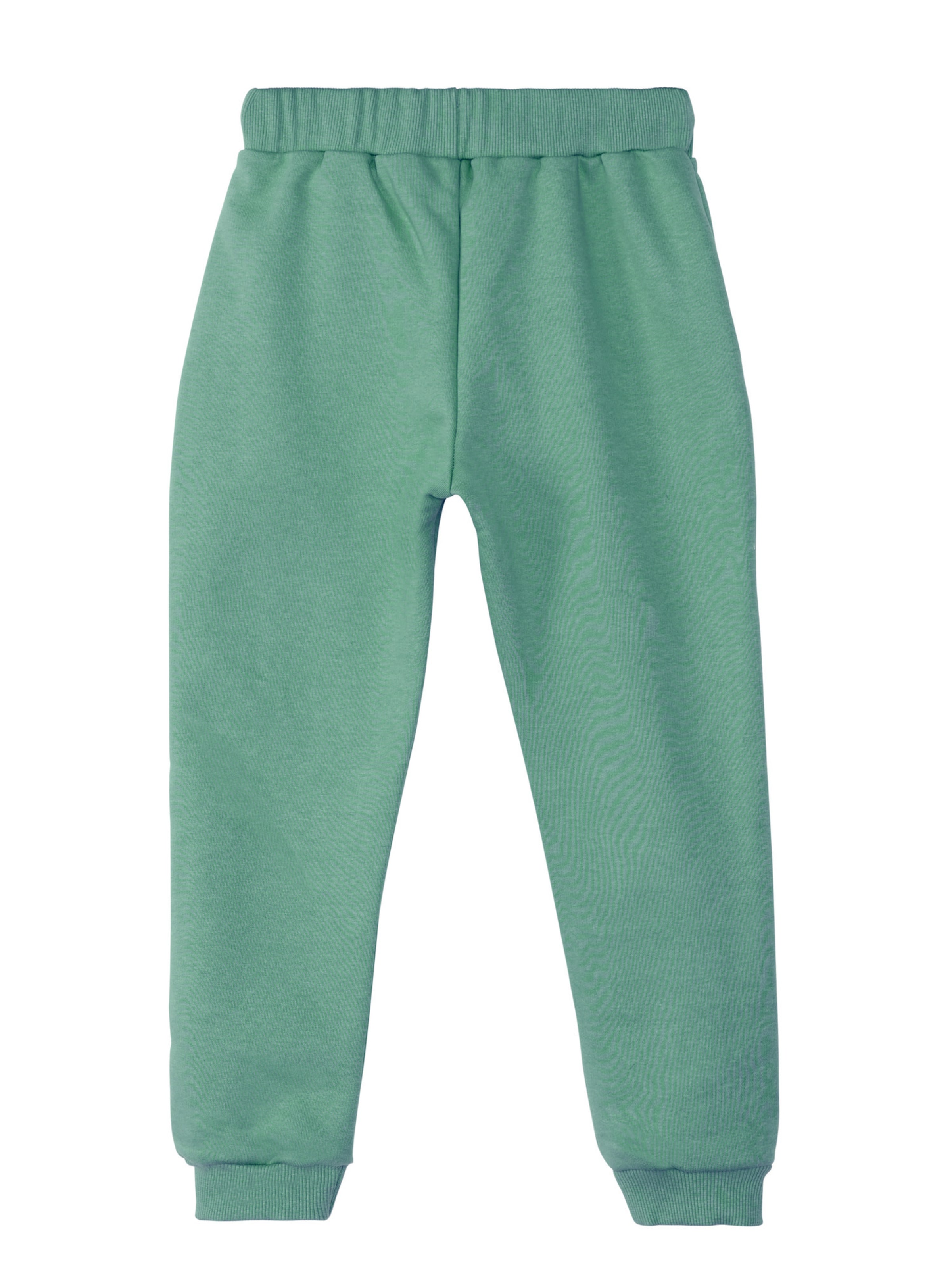 Tuta da jogging 'Flowers' di Denokids in verde