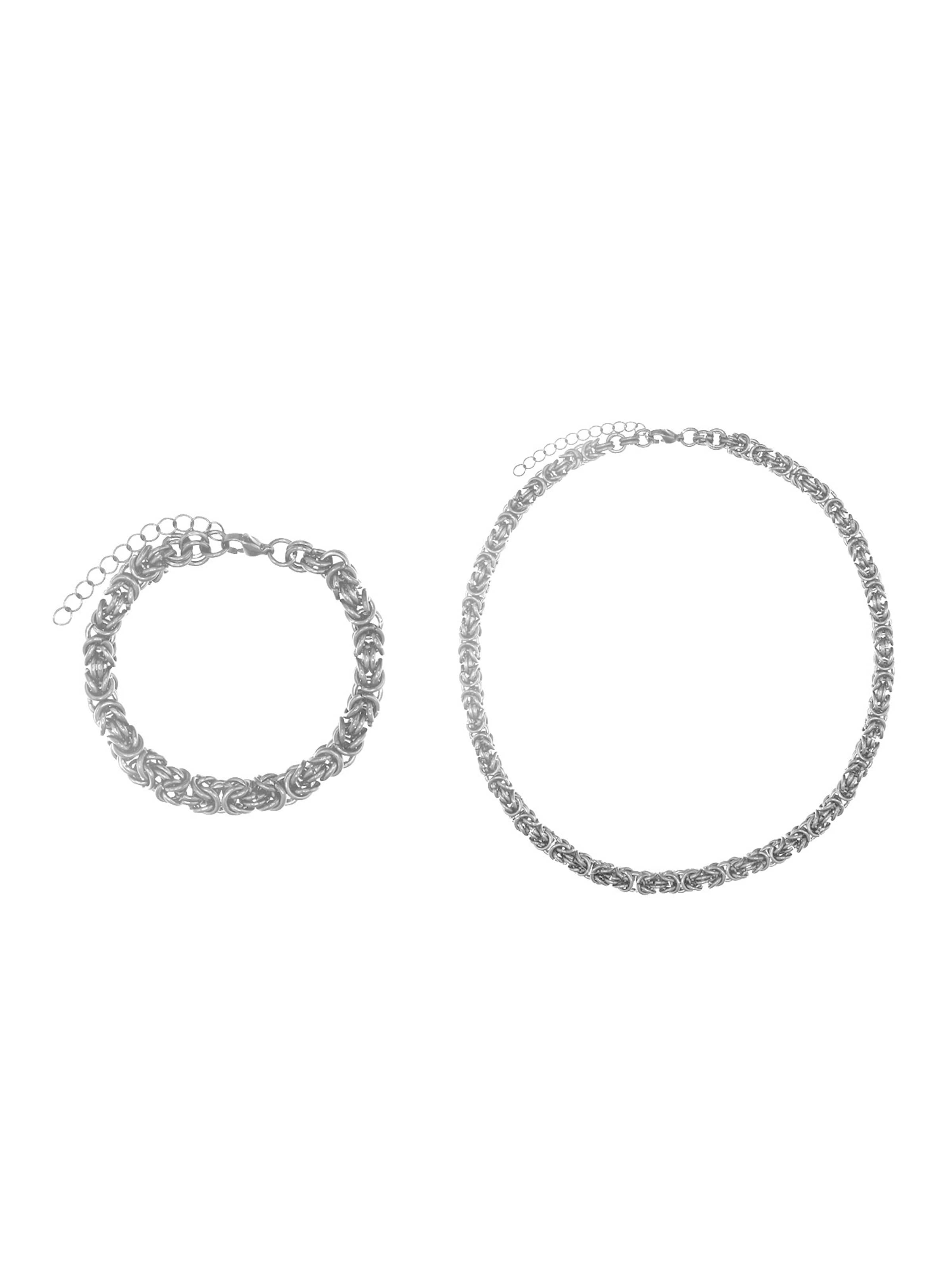 Heideman Sieraden set &#x27;Jim&#x27; in Zilver: voorkant