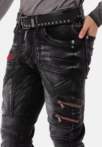 CIPO & BAXX Regular Jeans in Black