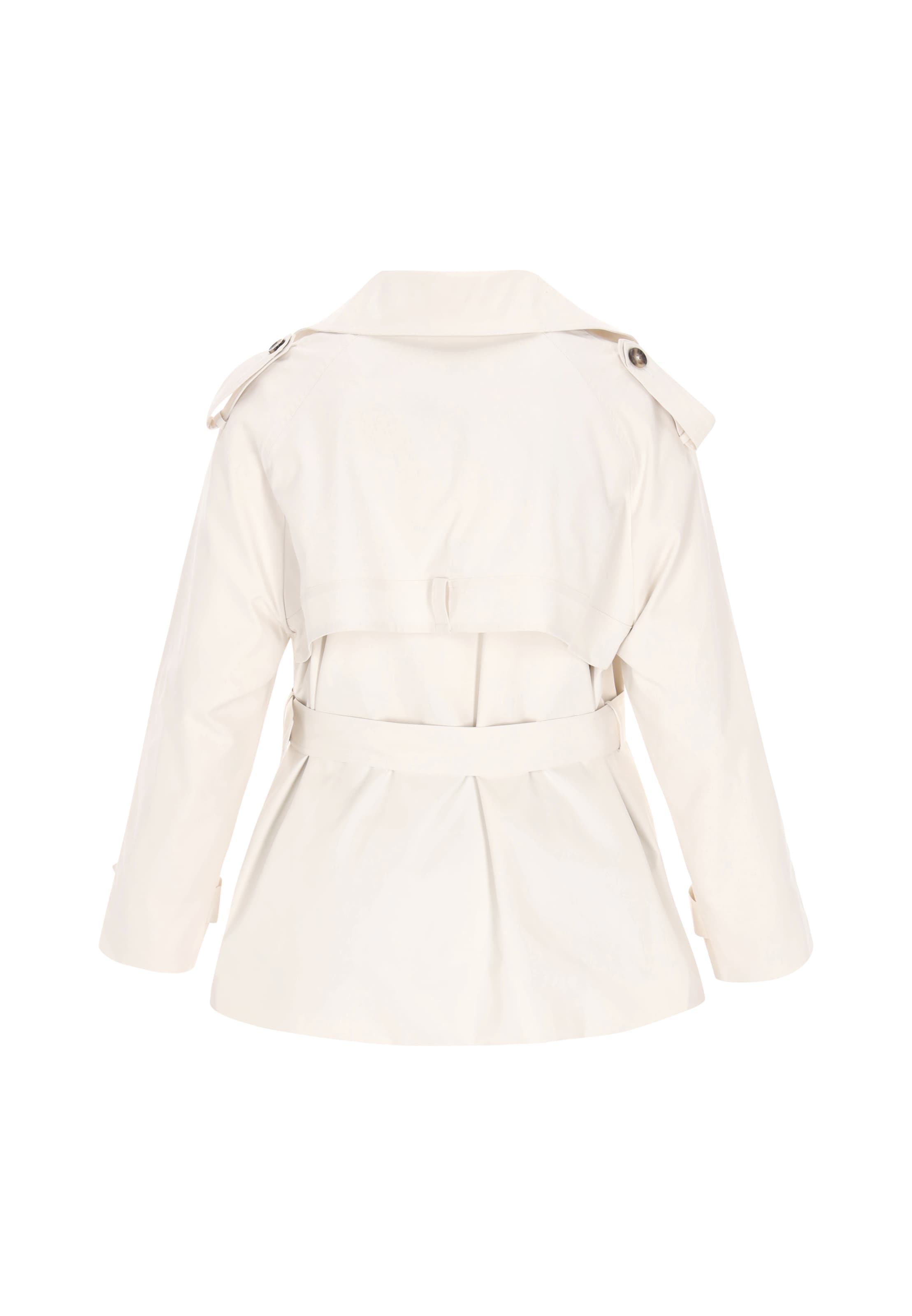 DreiMaster Klassik - Abrigo de entretiempo 'Classic' en blanco