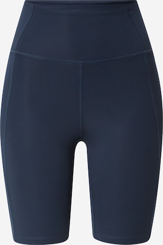 Girlfriend Collective Workout Pants in Blue: front