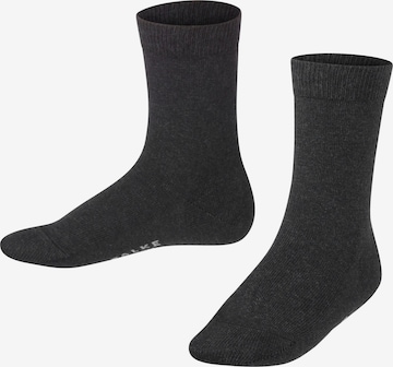 FALKE Socks 'Family' in Grey: front