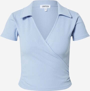 EDITED Shirt 'Lis' in Blau: predná strana