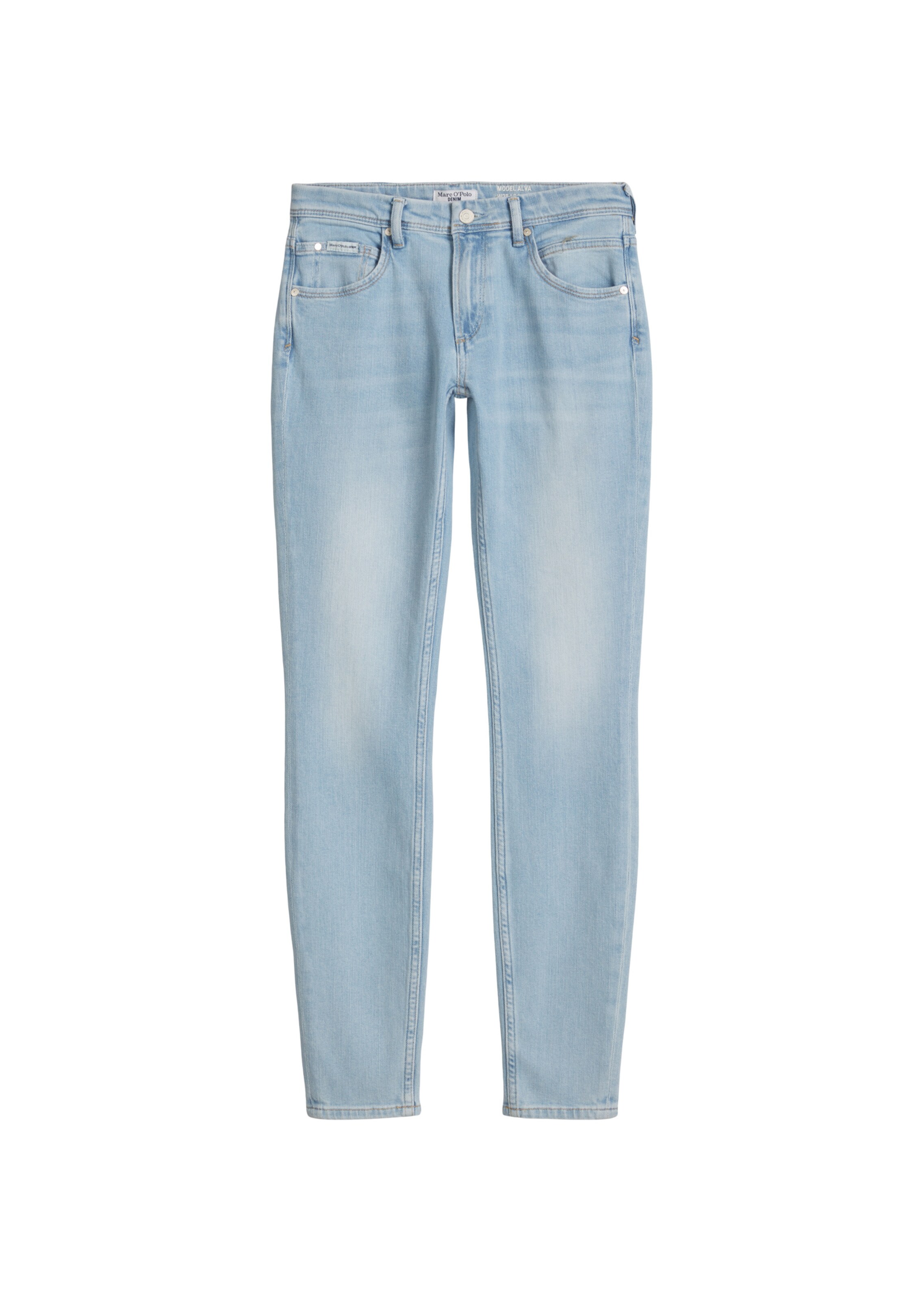 Marc O'Polo DENIM Jean 'Alva' en bleu clair, Vue avec produit