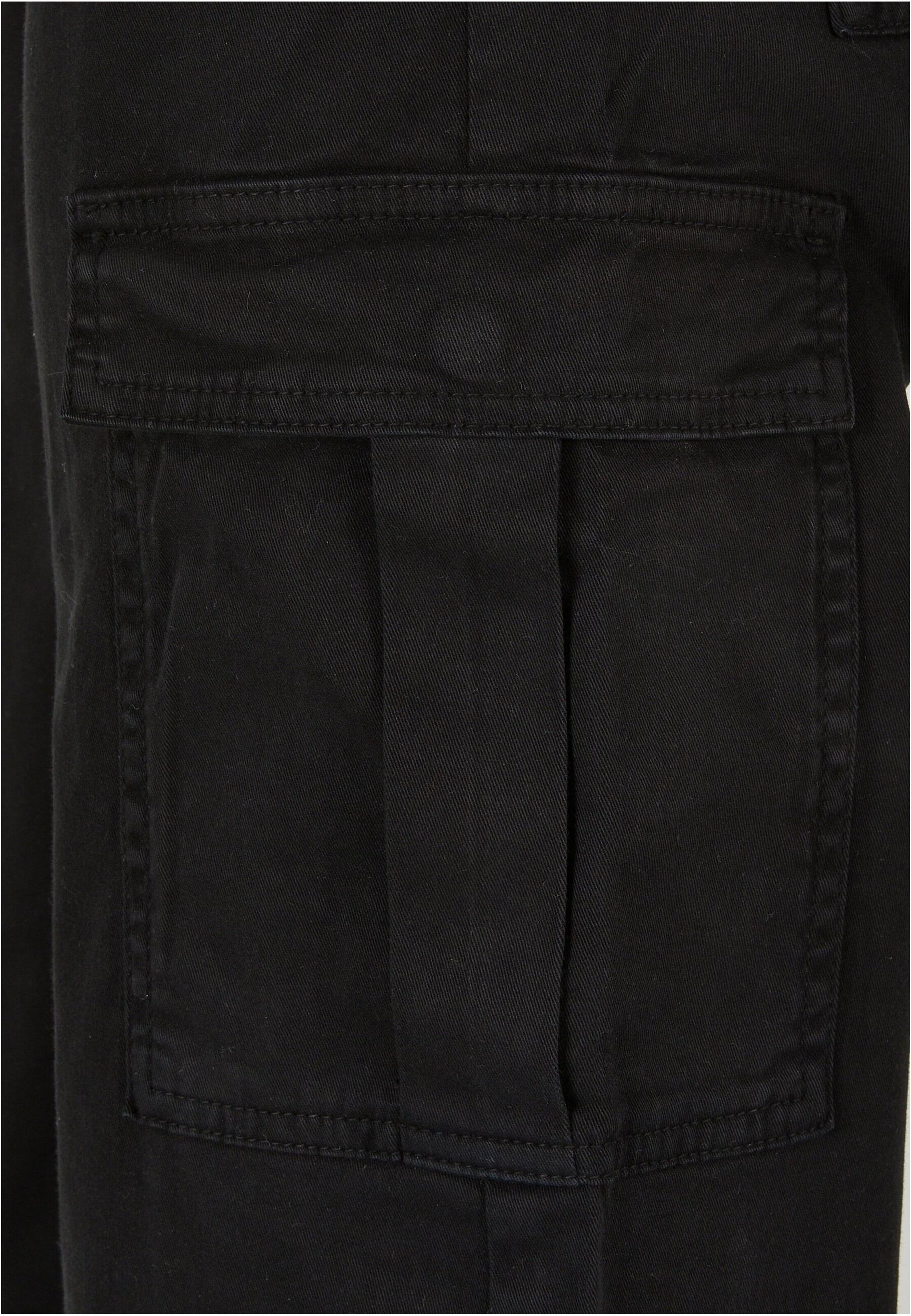 Urban Classics Wide leg Cargobyxa i svart