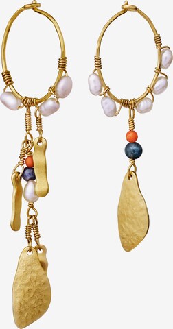 Maanesten Earrings 'LOTTA' in Gold: front