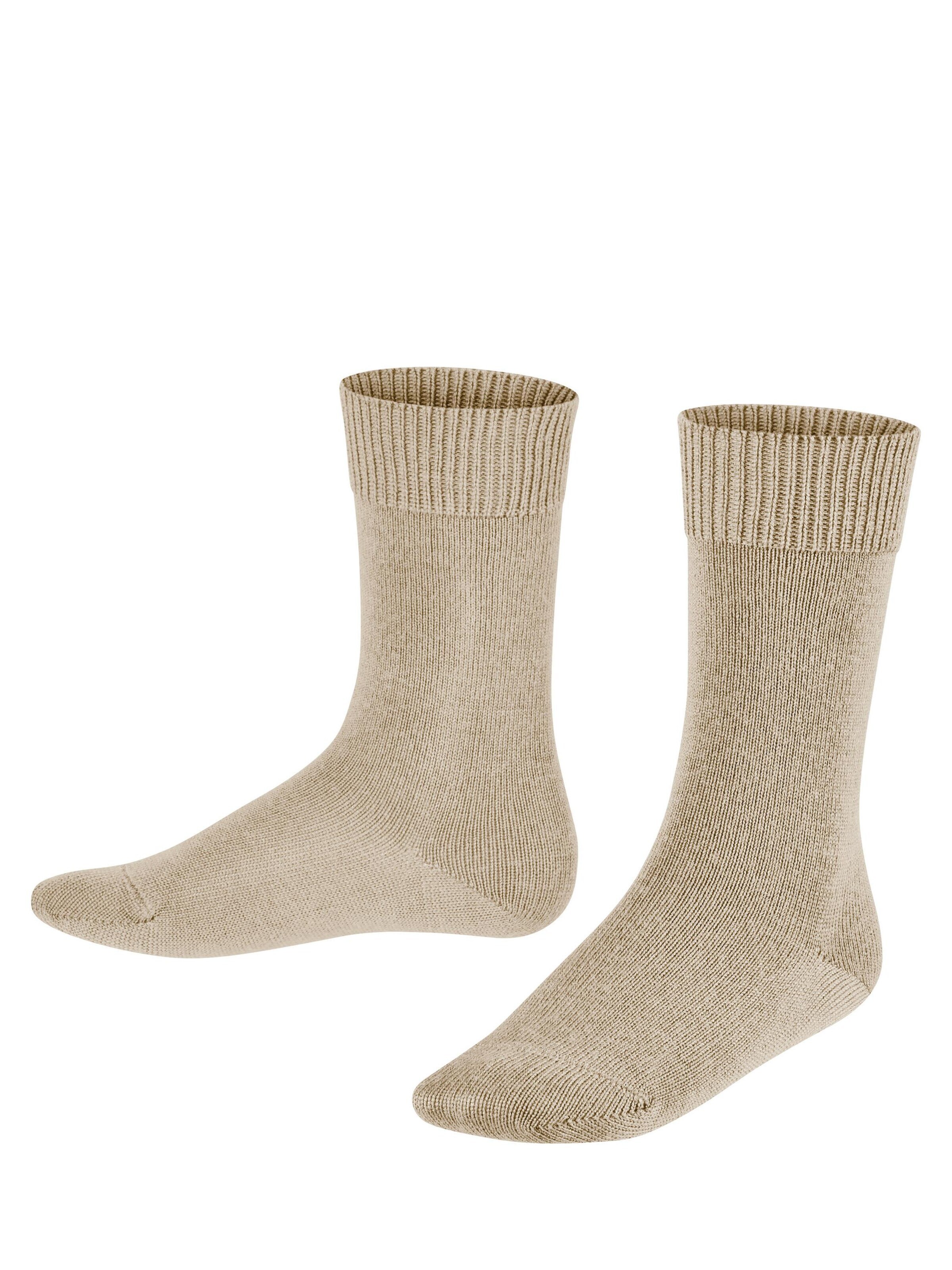 FALKE Socks 'Comfort Wool' in Beige: front