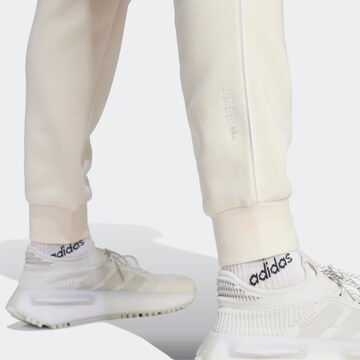 Effilé Pantalon 'Adicolor Seasonal' ADIDAS ORIGINALS en beige