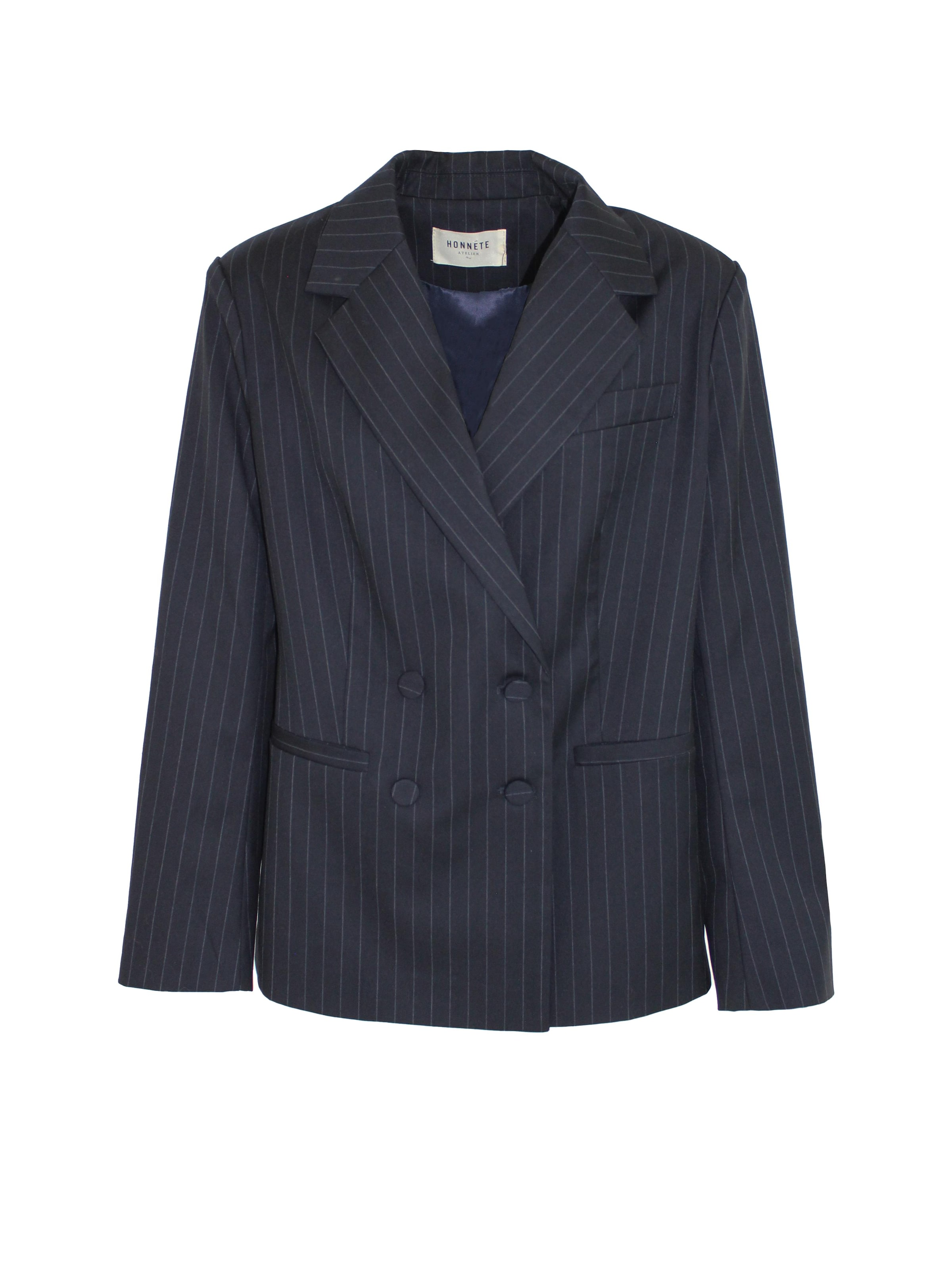 Honnête Atelier Blazers 'Lucien' in Blauw: voorkant