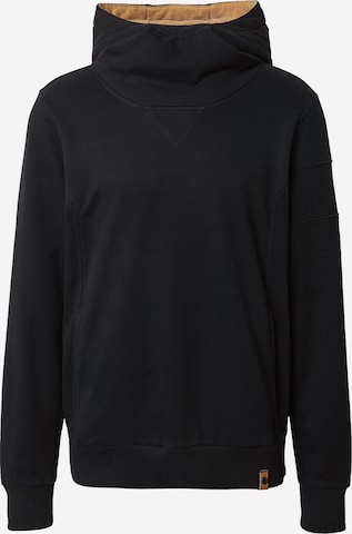 Fli Papigu Sweatshirt 'The Brave Live Forever' in Schwarz: predná strana