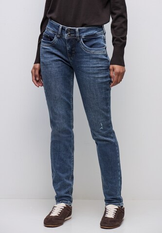 STREET ONE Regular Jeans in Blau: Vorderseite