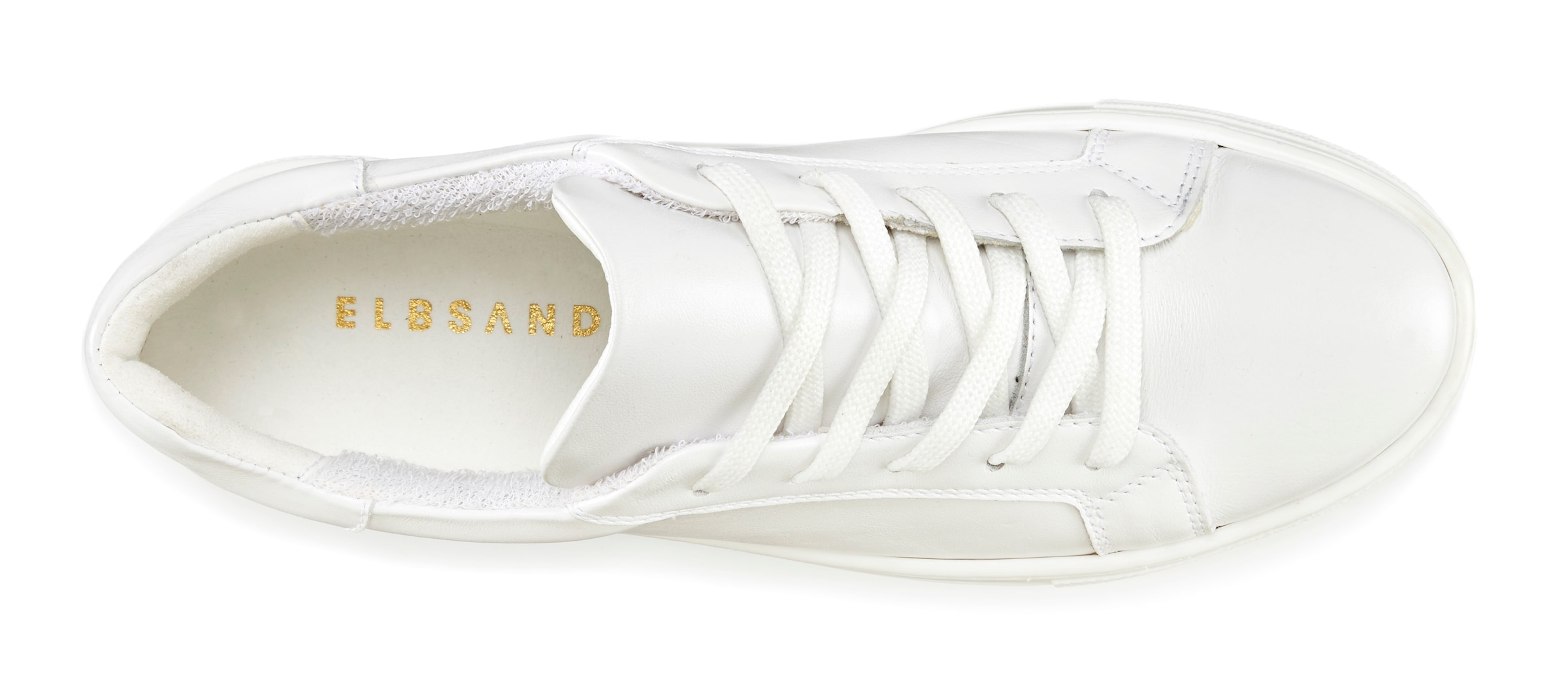 Baskets basses Elbsand en blanc