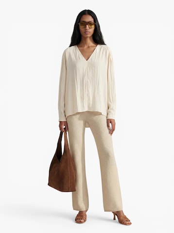 SELECTED - Blusa 'SLFIONA' em bege