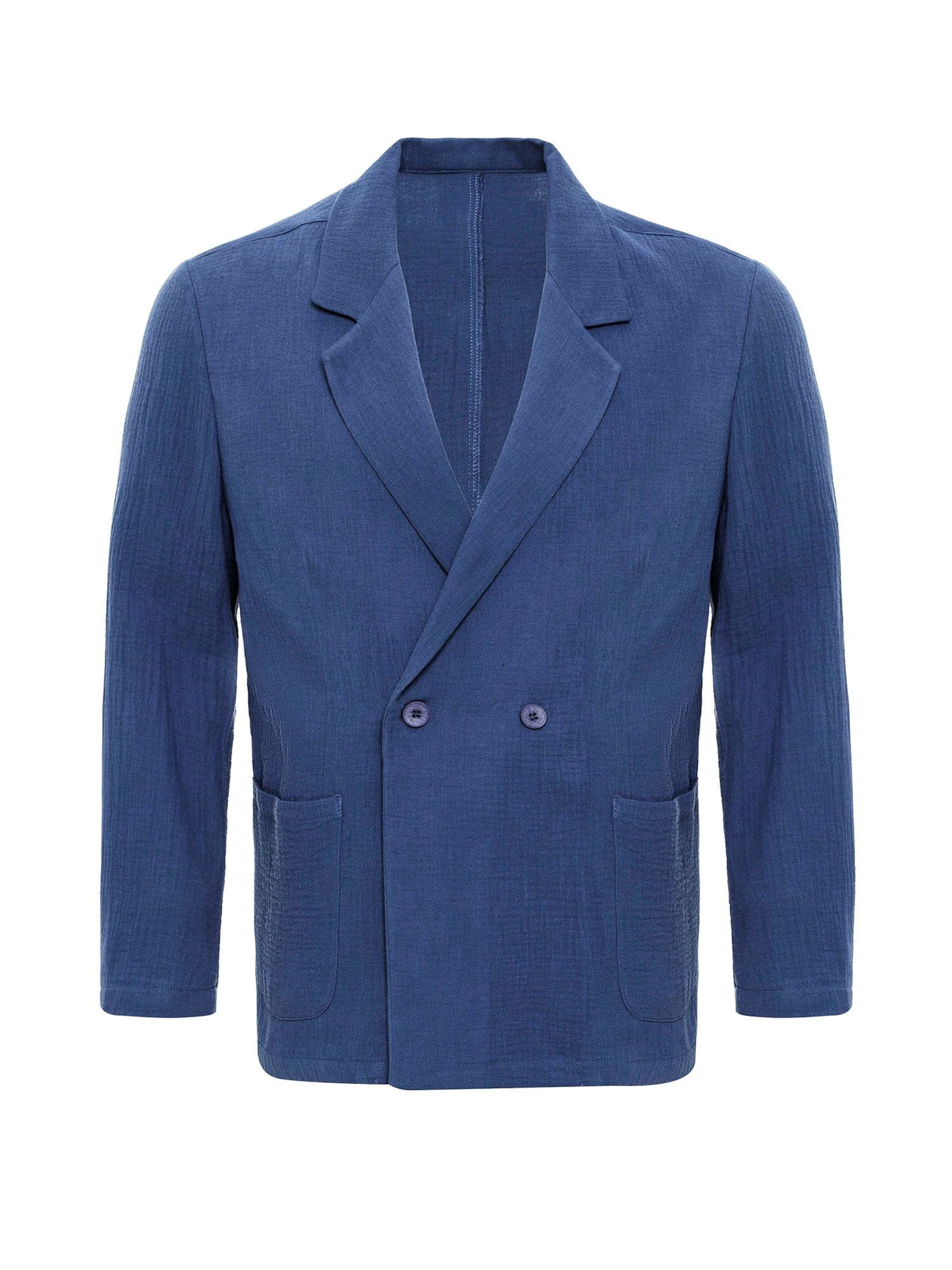 Antioch Regularny krój Pintsak w kolorze niebieski: przód