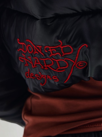 Ed Hardy Winterjas in Zwart