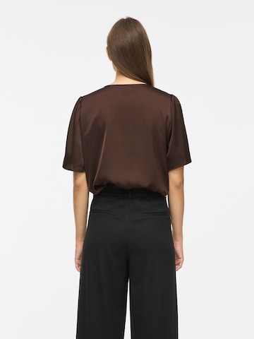 VILA Shirt 'VIENNA RAVENNA' in Bruin