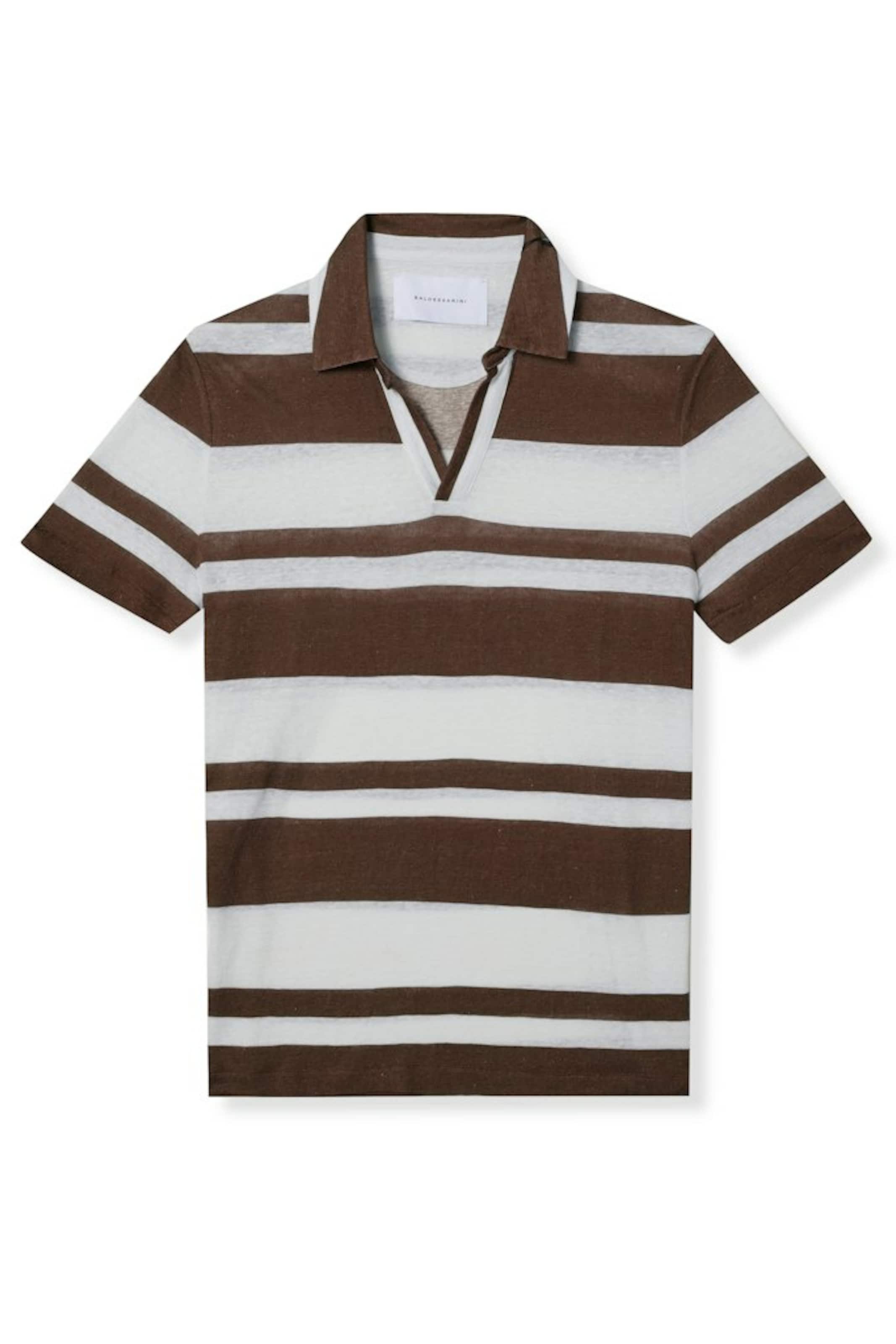 Baldessarini Poloshirt in Braun: Vorderseite