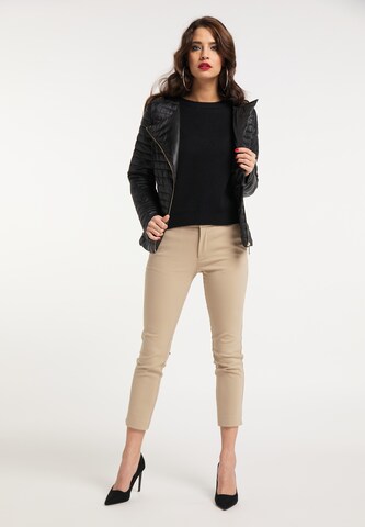 faina Between-Season Jacket in Black