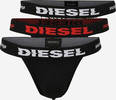 Slip 'JOCKY' DIESEL di colore rosso chiaro / nero / bianco, Visualizzazione prodotti