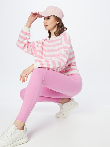 ROXY Skinny Spodnie sportowe 'HEART INTO IT' w kolorze różowy