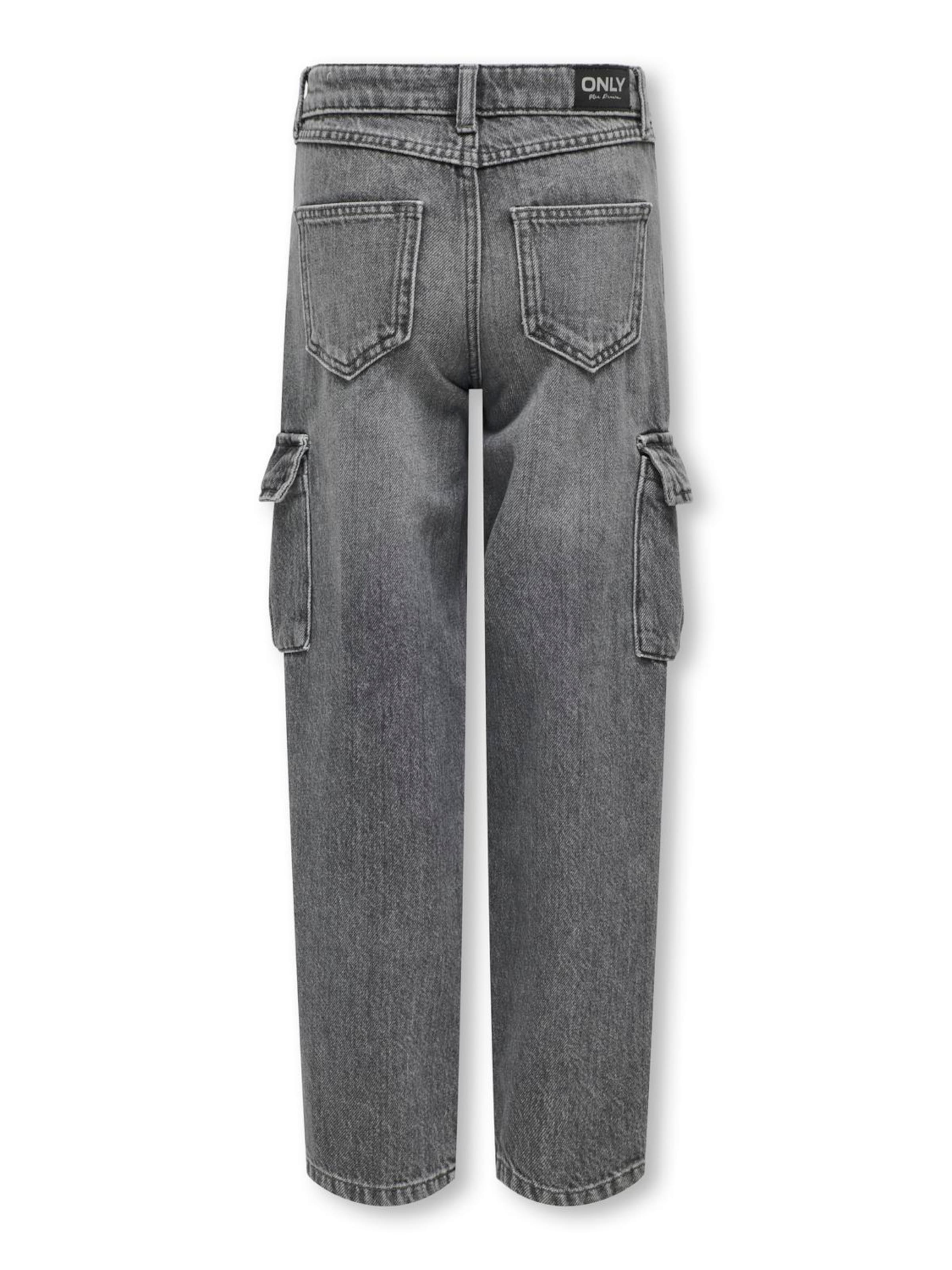 ONLY GIRLS Normalny krój Jeansy 'KOGHARMONY' w kolorze szary