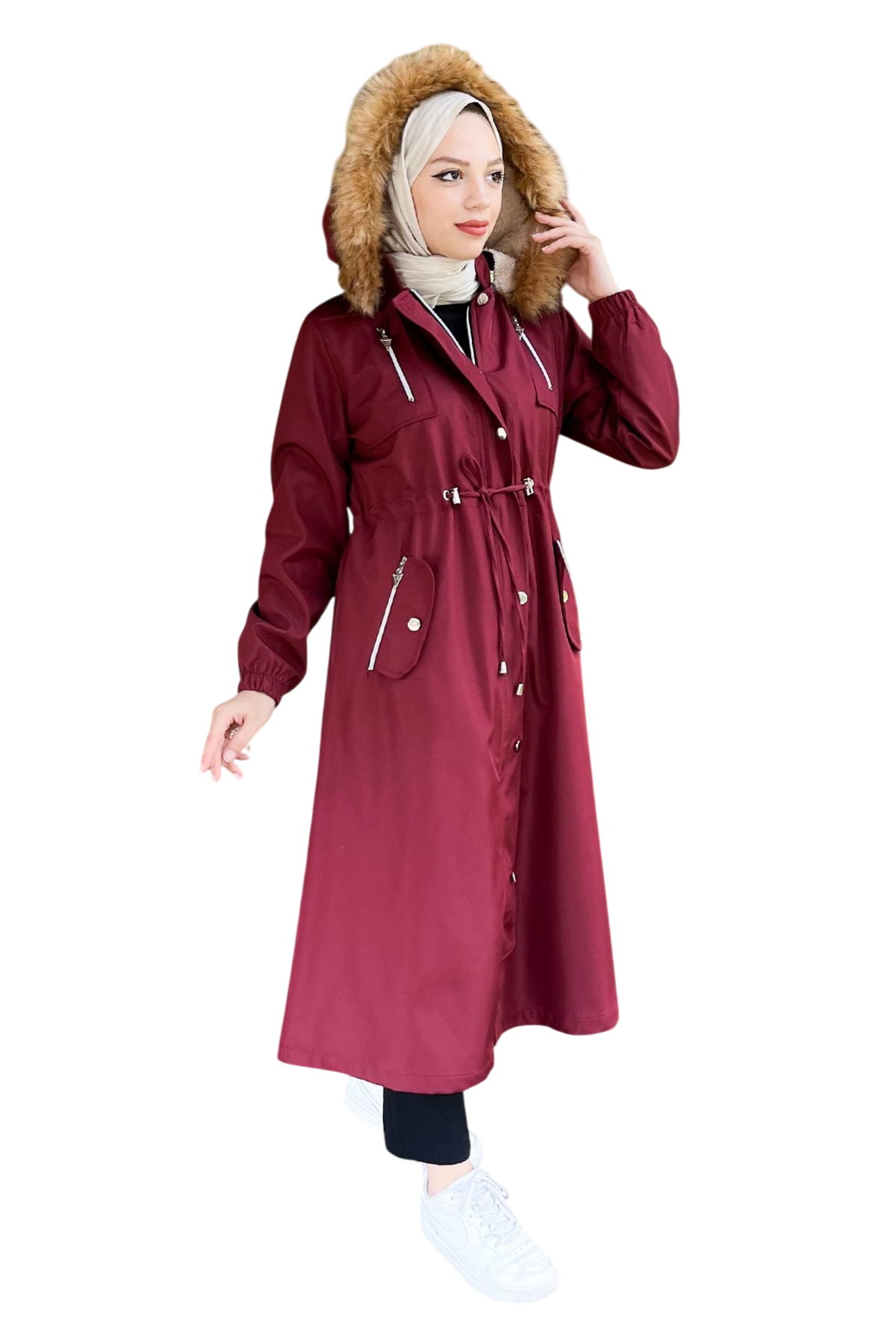 MODAMIHRAM Parka in Rot