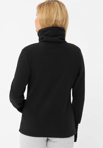 BENCH Fleecejacke in Schwarz