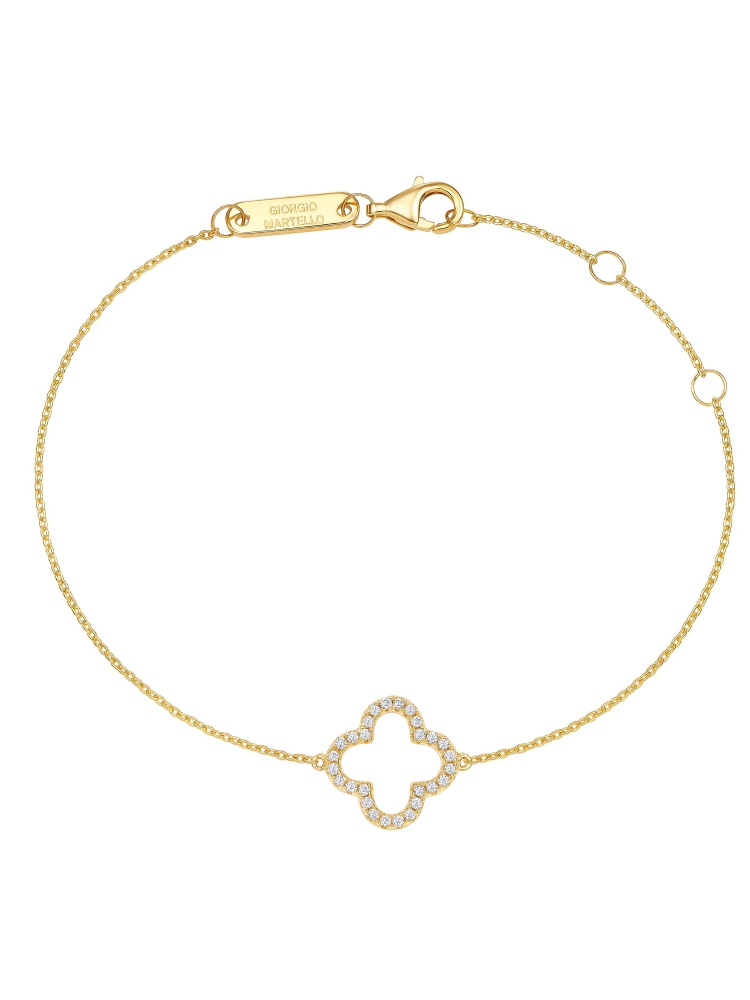 Giorgio Martello Milano Armband in Gold: Vorderseite