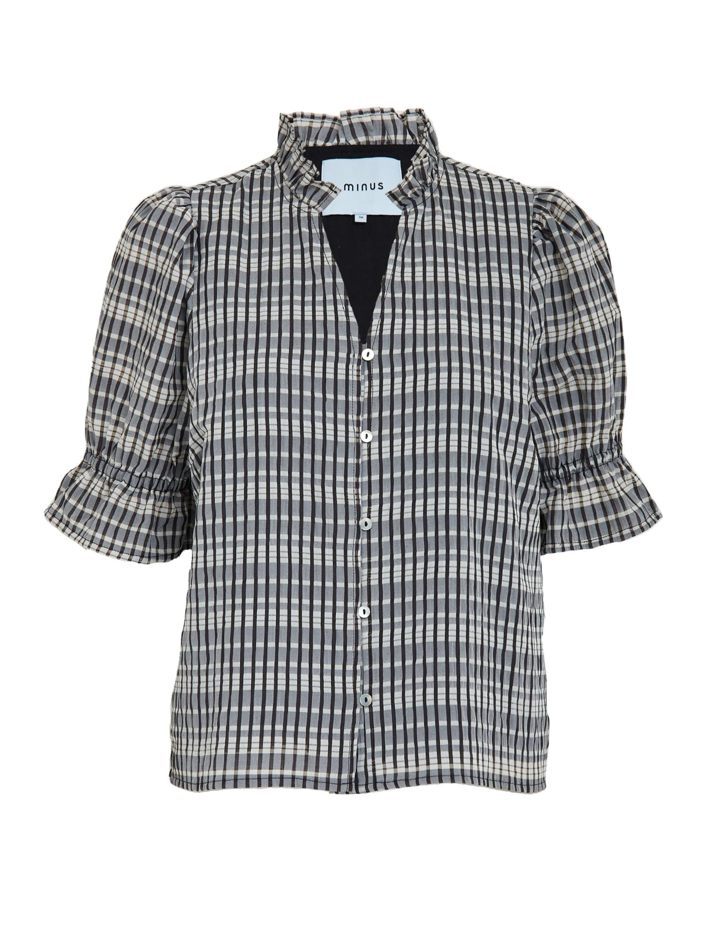 minus Bluse 'Vendia 2' i sort: forside